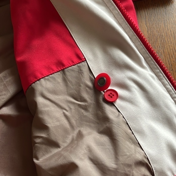 Vintage Forecaster Sport Women’s Coat Red Size Medium Zipper and Buttoned hood - Picture 14 of 16